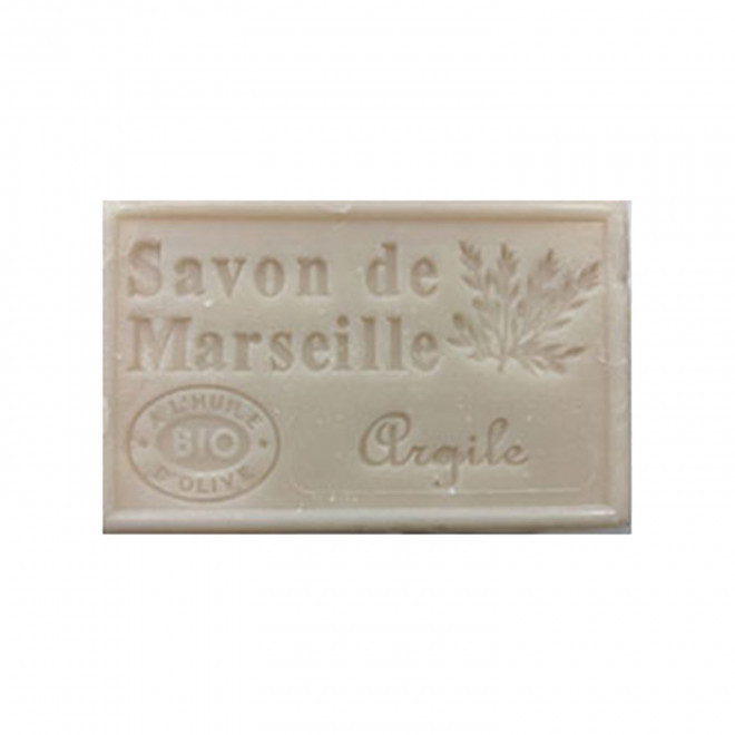 SAVON DE MARSEILLE PERSONNALISE 125GR 'OLIVIA' - argile