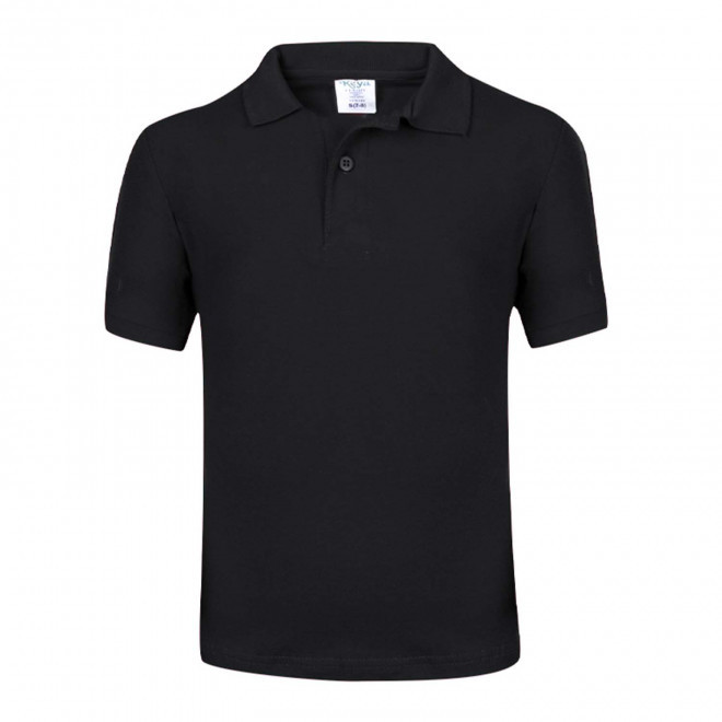 POLO ENFANT COULEUR PERSONNALISABLE 'TERIM 180' - noir