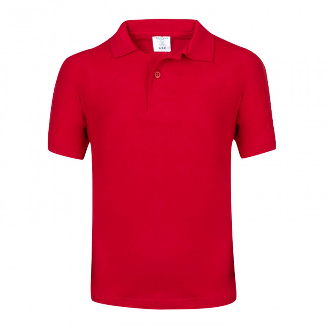 POLO ENFANT COULEUR PERSONNALISABLE 'TERIM 180' - rouge