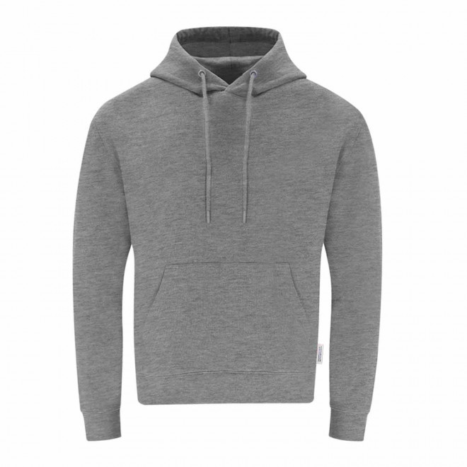 SWEAT CAPUCHE PERSONNALISABLE 'MORALIE BIO' - gris