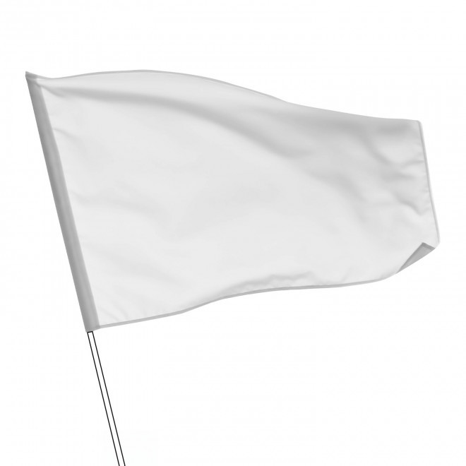 DRAPEAU XXL SANS HAMPE PERSONNALISABLE 'FANDRAP MAX' - blanc