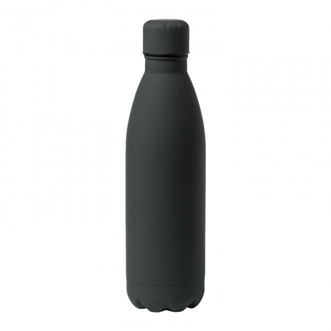 BOUTEILLE PERSONNALISABLE EN ALU MAT 790 ML 'MARKA' - gris