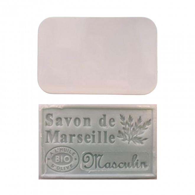 SET PERSONNALISABLE SAVON ET BOITE METAL 'OLIVIA BOITE' - tilleul