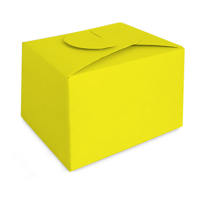 BOÎTE DE 2 FORTUNE COOKIES PERSONNALISÉS 'CITA' - jaune