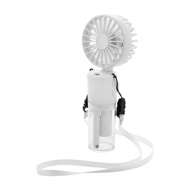 VENTILATEUR BRUMISATEUR PERSONNALISABLE 'FLOTY' - blanc