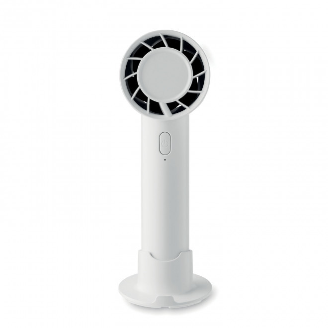 VENTILATEUR PORTABLE PERSONNALISABLE 'VITOR' - blanc
