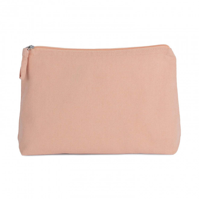 TROUSSE EN COTON PERSONNALISABLE 'FORE' - pêche