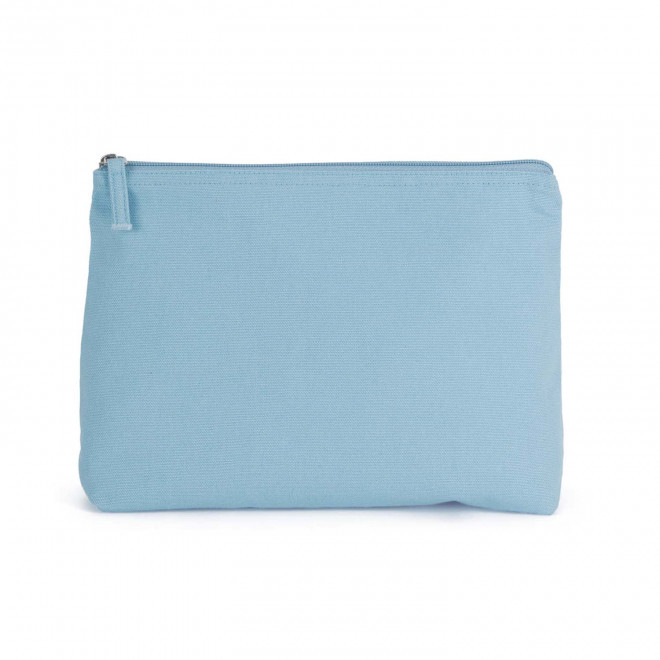 TROUSSE EN COTON PERSONNALISABLE 'FORE' - bleu pastel