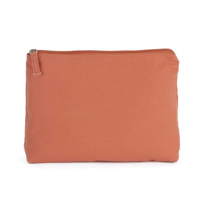 TROUSSE EN COTON PERSONNALISABLE 'FORE' - terracotta