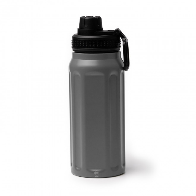 GOURDE SPORT ISOTHERME 540 ML PERSONNALISABLE 'DARU WAVE' - gris