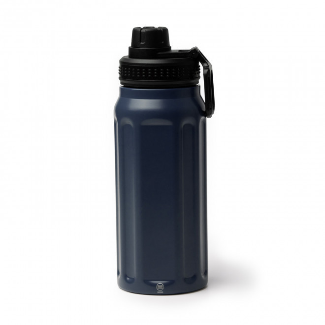 GOURDE SPORT ISOTHERME 540 ML PERSONNALISABLE 'DARU WAVE' - bleu marine