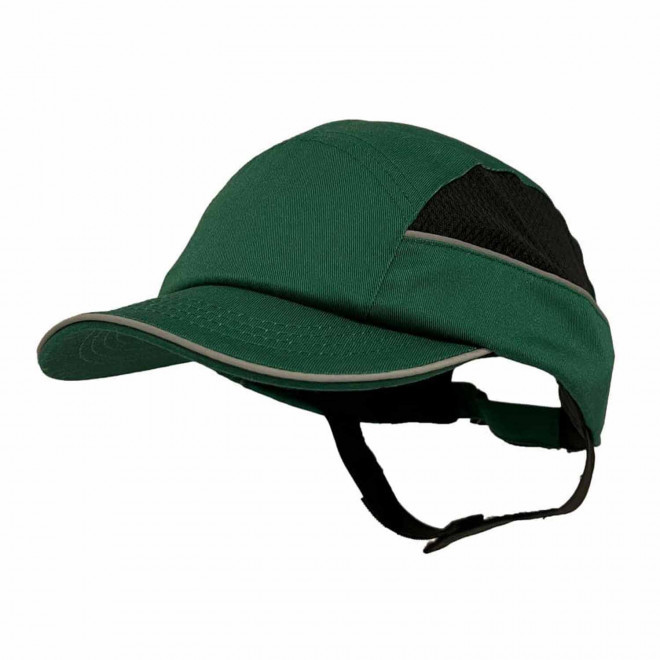 CASQUETTE DE SECURITE PERSONNALISABLE 'SECUCAPE' - vert