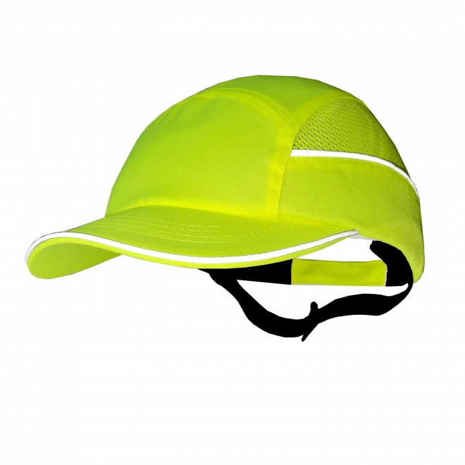 CASQUETTE DE SECURITE PERSONNALISABLE 'SECUCAPE' - jaune fluo