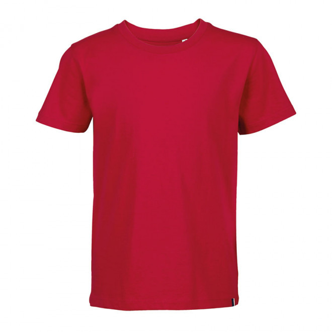 TEE SHIRT PERSONNALISABLE ENFANT BIO 'LOU' - rouge
