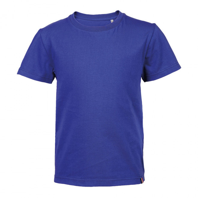 TEE SHIRT PERSONNALISABLE ENFANT BIO 'LOU' - bleu royal