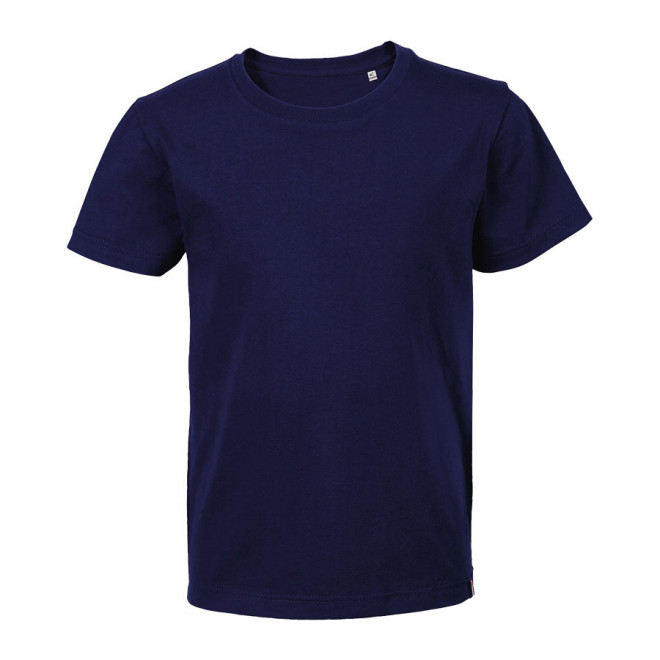 TEE SHIRT PERSONNALISABLE ENFANT BIO 'LOU' - marine