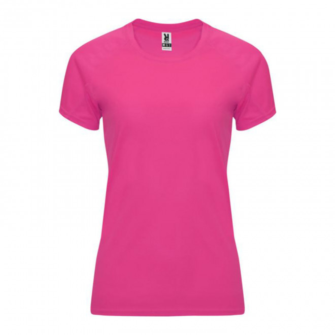  RAPIDE 4J - TEE-SHIRT FEMME PERSONNALISABLE 'ESPORTO' - rose fluo