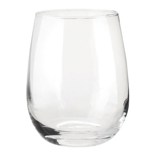 VERRE PERSONNALISABLE ARRONDI 'NOULI' - transparent