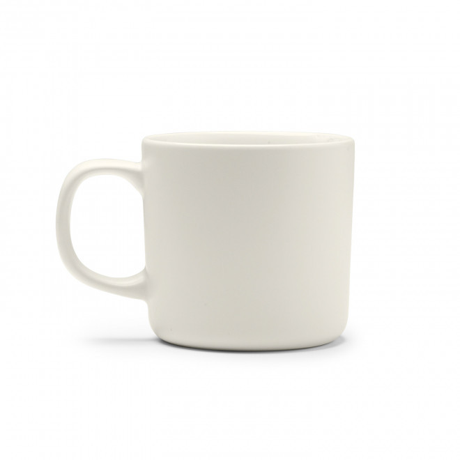 MUG CERAMIQUE MAT 300ML PERSONNALISABLE 'LILO' - blanc