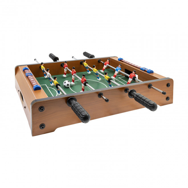 MINI BABY-FOOT PERSONNALISABLE 'BARCELONA' - naturel