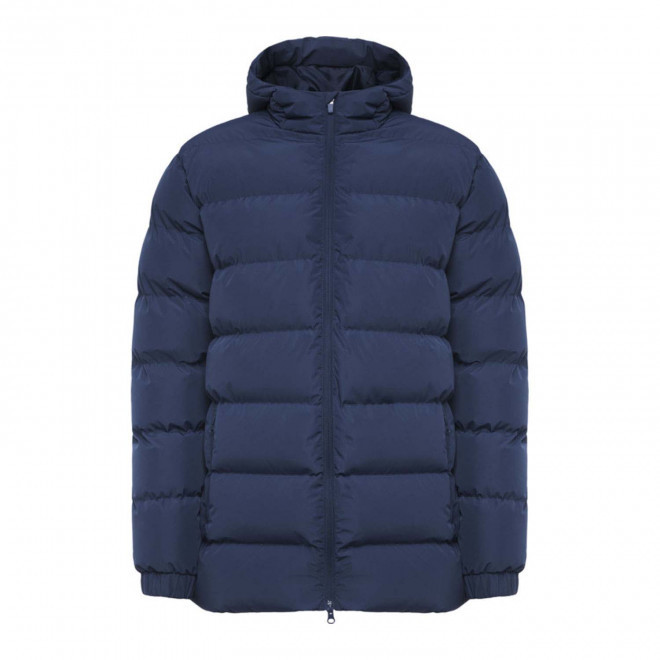 RAPIDE 4J - DOUDOUNE PERSONNALISABLE LONGUE 'NEPAL' - bleu marine