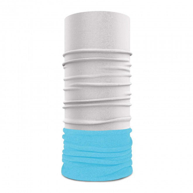 TOUR DE COU PERSONNALISABLE 'SHERPA POLAIRE' - bleu ciel