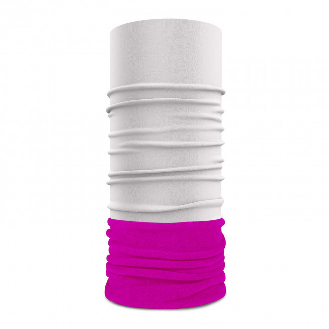 TOUR DE COU PERSONNALISABLE 'SHERPA POLAIRE' - fuchsia