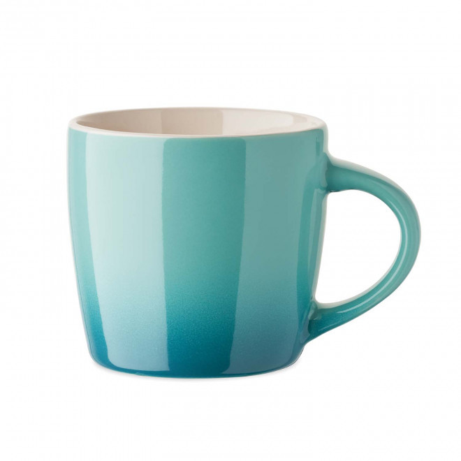 MUG CERAMIQUE 300ML PERSONNALISABLE 'LACROSE' - turquoise