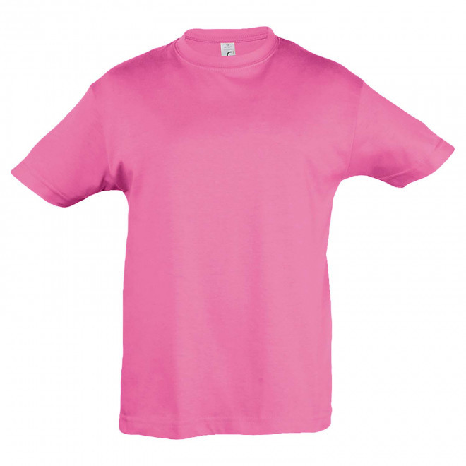 RAPIDE 4J  TEE-SHIRT BLANC PUBLICITAIRE ENFANT 'REGENT KIDS' 150 GR/M - rose orchidée