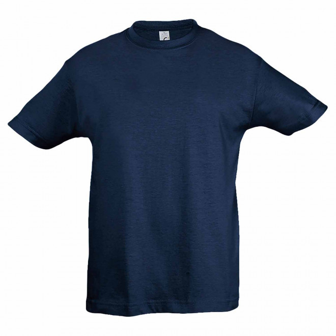 RAPIDE 4J  TEE-SHIRT BLANC PUBLICITAIRE ENFANT 'REGENT KIDS' 150 GR/M - denim