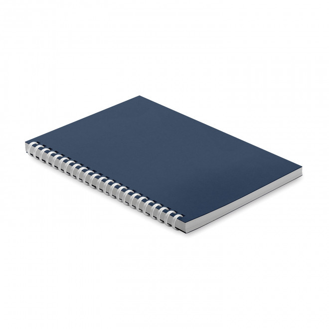 CARNET A5 SPIRALES PERSONNALISABLE 'GIRARDINHO' - bleu marine