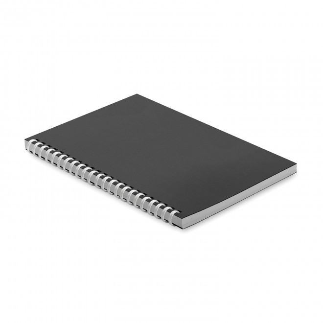 CARNET A5 SPIRALES PERSONNALISABLE 'GIRARDINHO' - noir