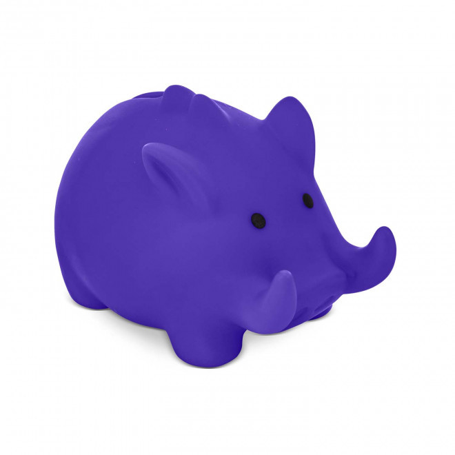 TIRELIRE SANGLIER PERSONNALISABLE 'SANGLIO' - violet