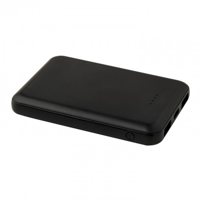 BATTERIE RECYCLE PERSONNALISABLE 5000 MAH 'POWTEN' - noir