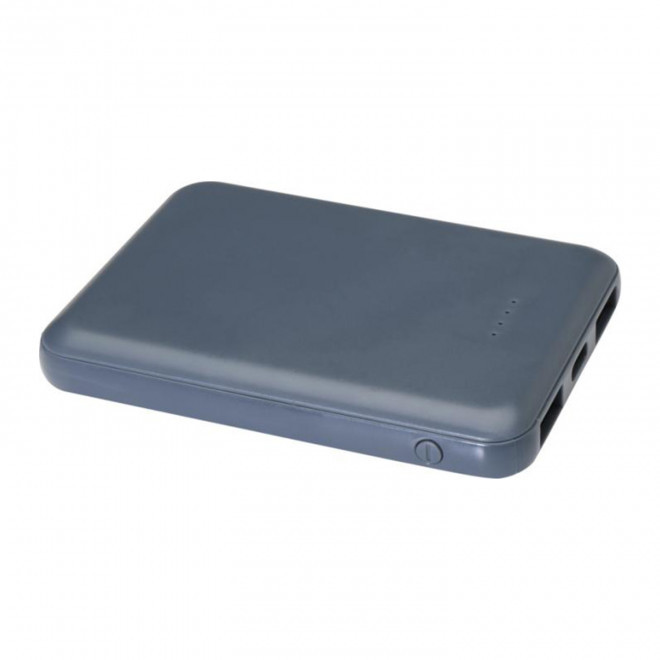 BATTERIE RECYCLE PERSONNALISABLE 5000 MAH 'POWTEN' - bleu