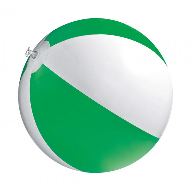 BALLON PLAGE PERSONNALISABLE 'GRAND PLAYA' - vert