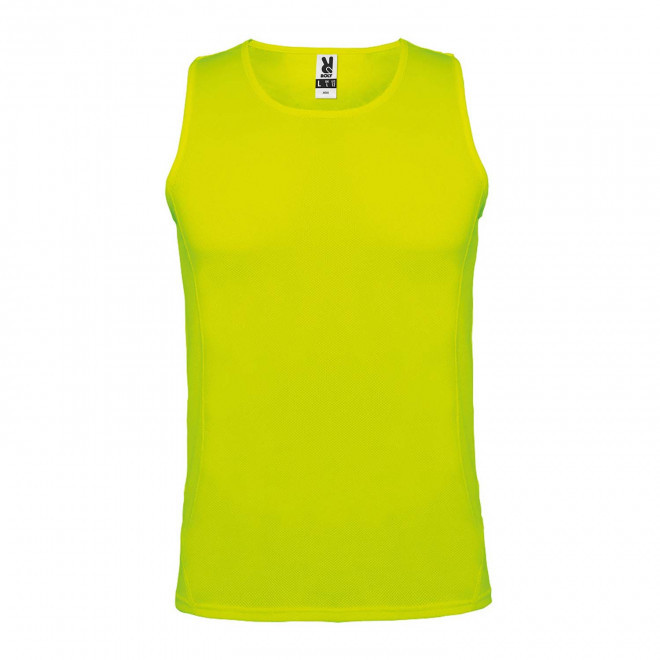 DEBARDEUR DE SPORT PERSONNALISE HOMME 'ANDRE' - jaune fluo
