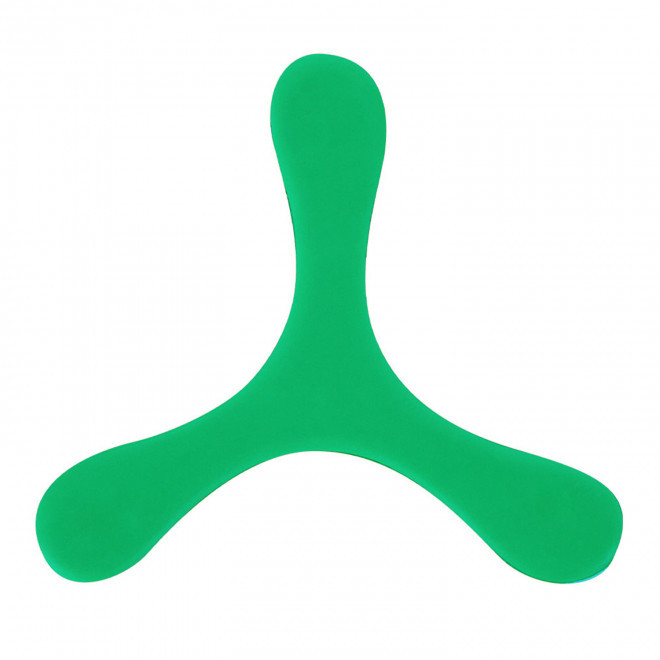 FRISBEE BOOMERANG PERSONNALISABLE 'BORI' - vert