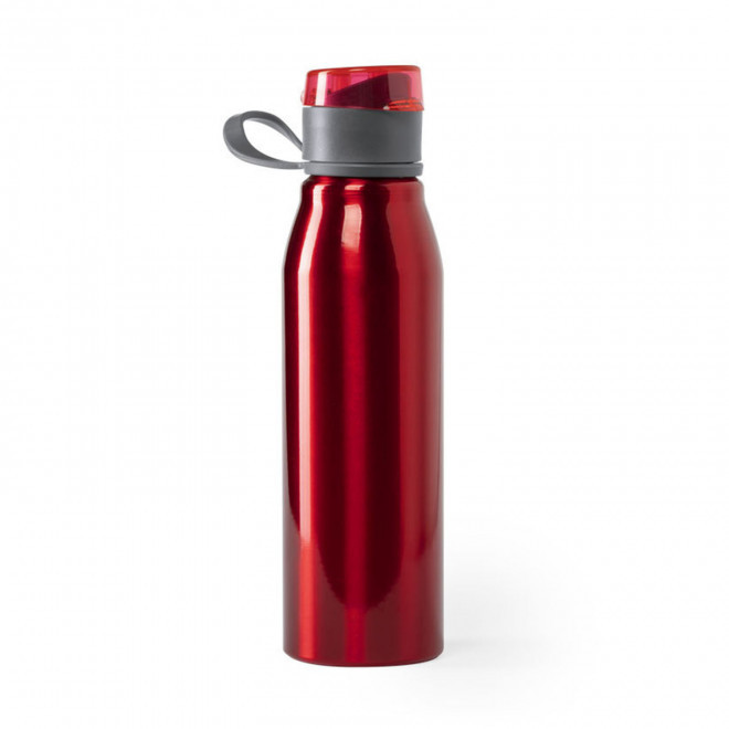 BOUTEILLE PERSONNALISÉE EN ALUMINIUM 'KILA' - rouge
