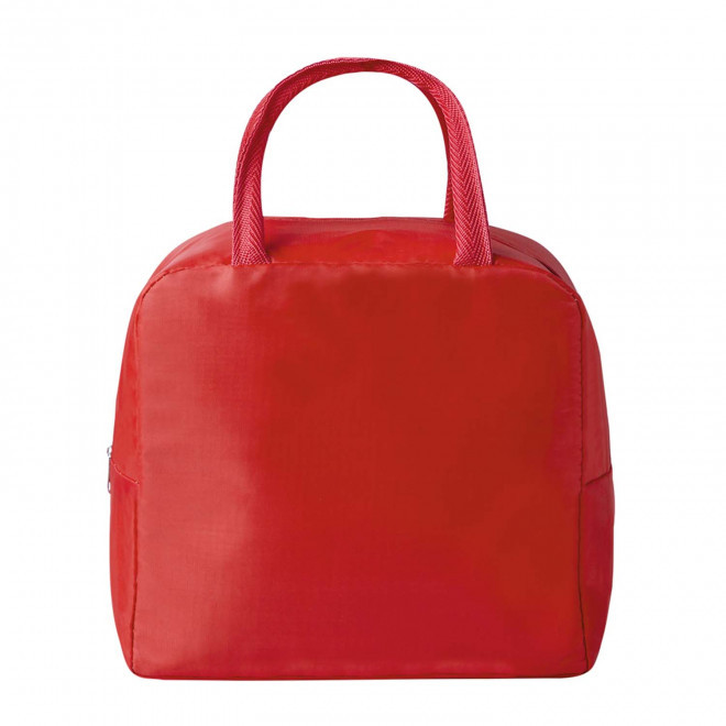 SAC ISOTHERME AVEC POIGNEES PERSONNALISABLE 'PONYA' - rouge