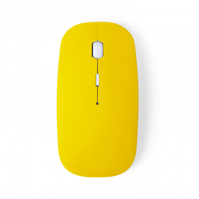 SOURIS PUBLICITAIRE SANS FIL 'GAMER' - jaune