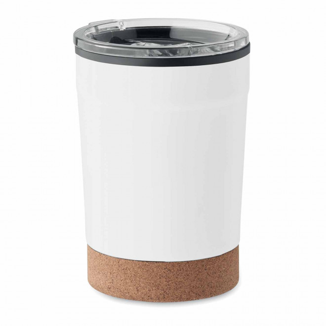 GOBELET NOMADE PERSONNALISABLE 300 ML 'LIEGO' - blanc