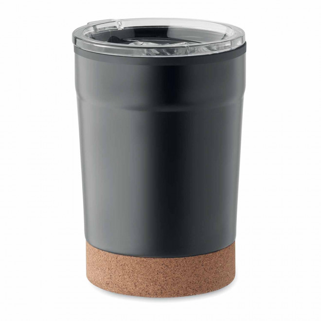 GOBELET NOMADE PERSONNALISABLE 300 ML 'LIEGO' - noir