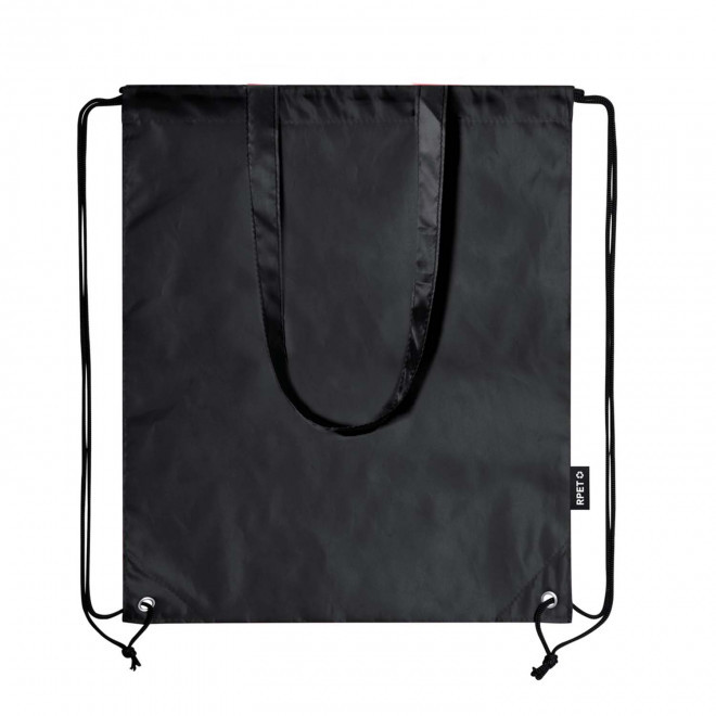 SAC A DOS EN RPET PERSONNALISABLE 'OLYMPIA ANSE RPET' - noir