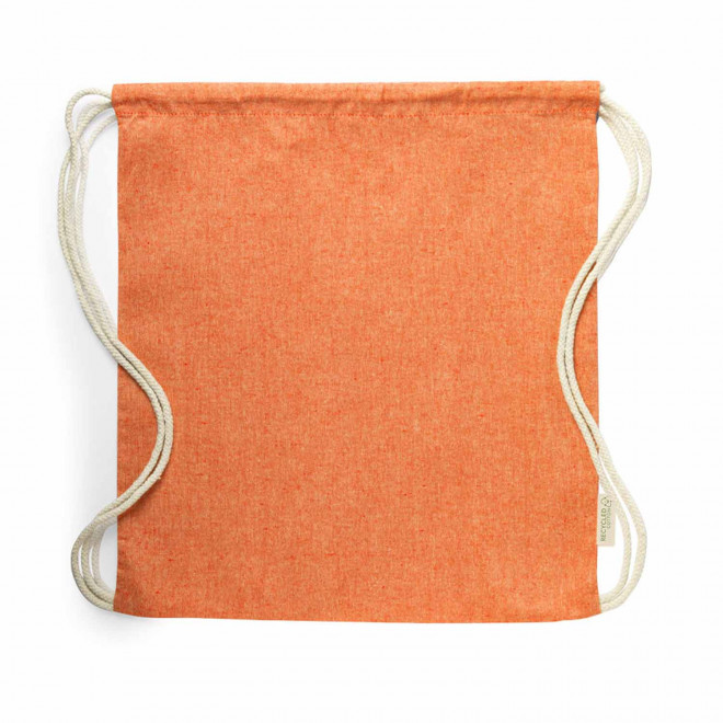 SAC A DOS RECYCLE PERSONNALISABLE 120 GR 'IPORA' - orange