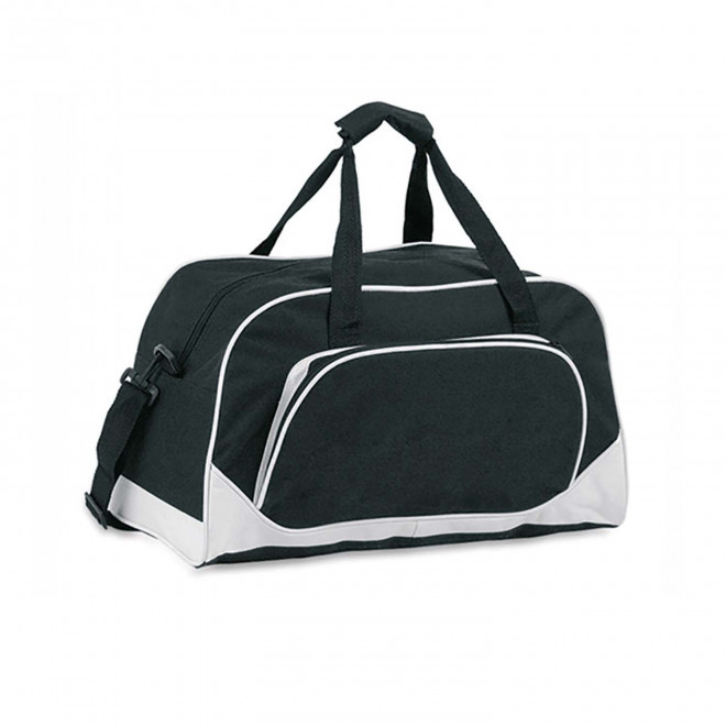 SAC DE SPORT PERSONNALISABLE 'COMPACTO' - noir