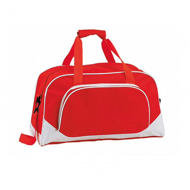 SAC DE SPORT PERSONNALISABLE 'COMPACTO' - rouge