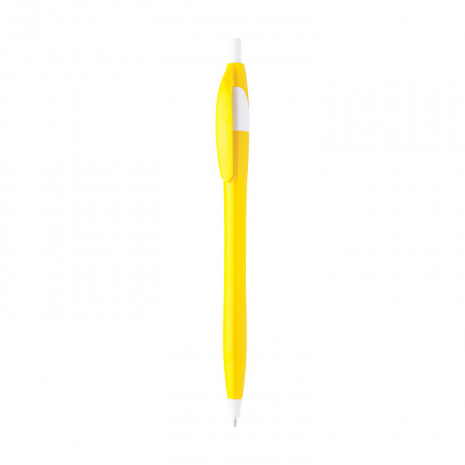 STYLO RECYCLE PERSONNALISABLE 'COCO' - jaune