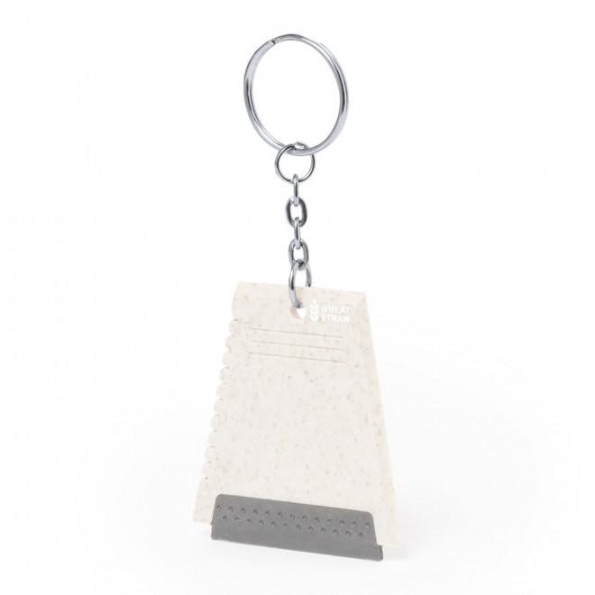 PORTE-CLES GRATTOIR PERSONNALISABLE 'GRATTO' - naturel