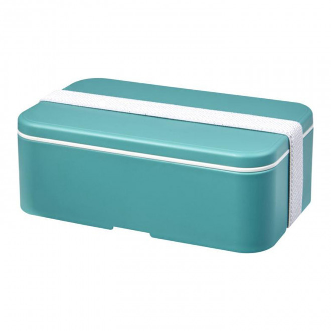 LUNCH BOX BIO PLASTIQUE PERSONNALISABLE 'STOBO' - bleu